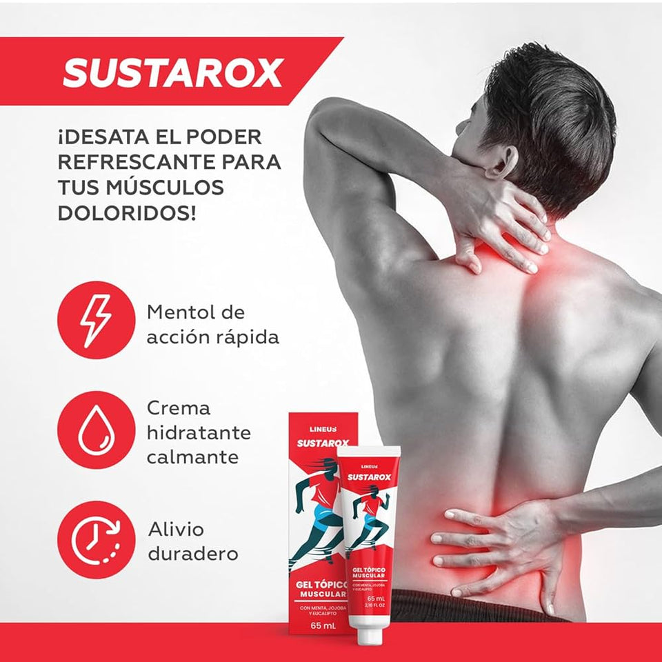 SUSTAROX - PARA ALIVIAR DOLORES MUSCULARES